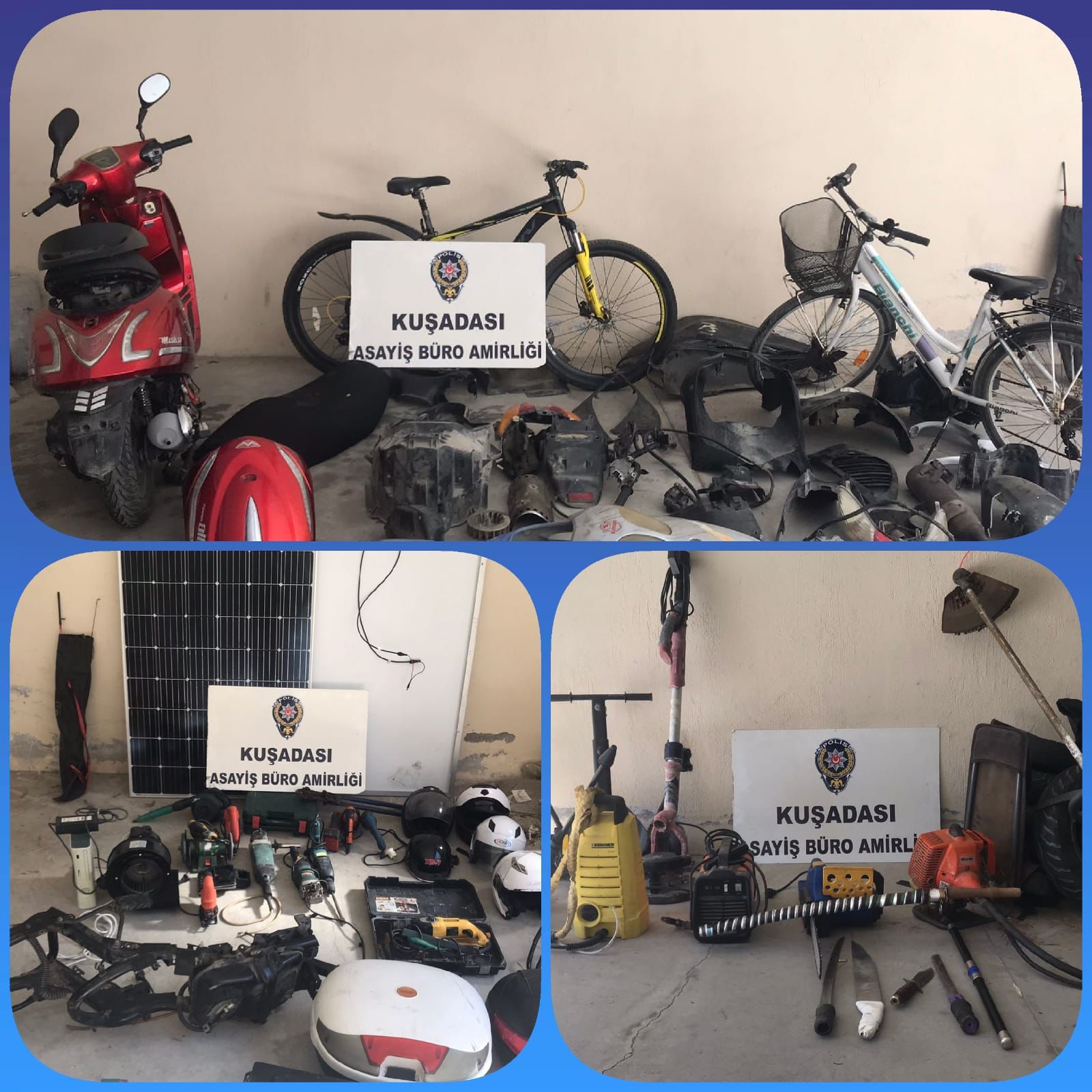 Azılı soyguncunun “kask” numarası