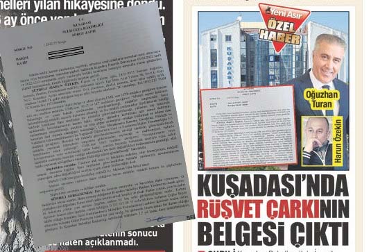 Belediyedeki rüşvet çarkı ifşa oldu!