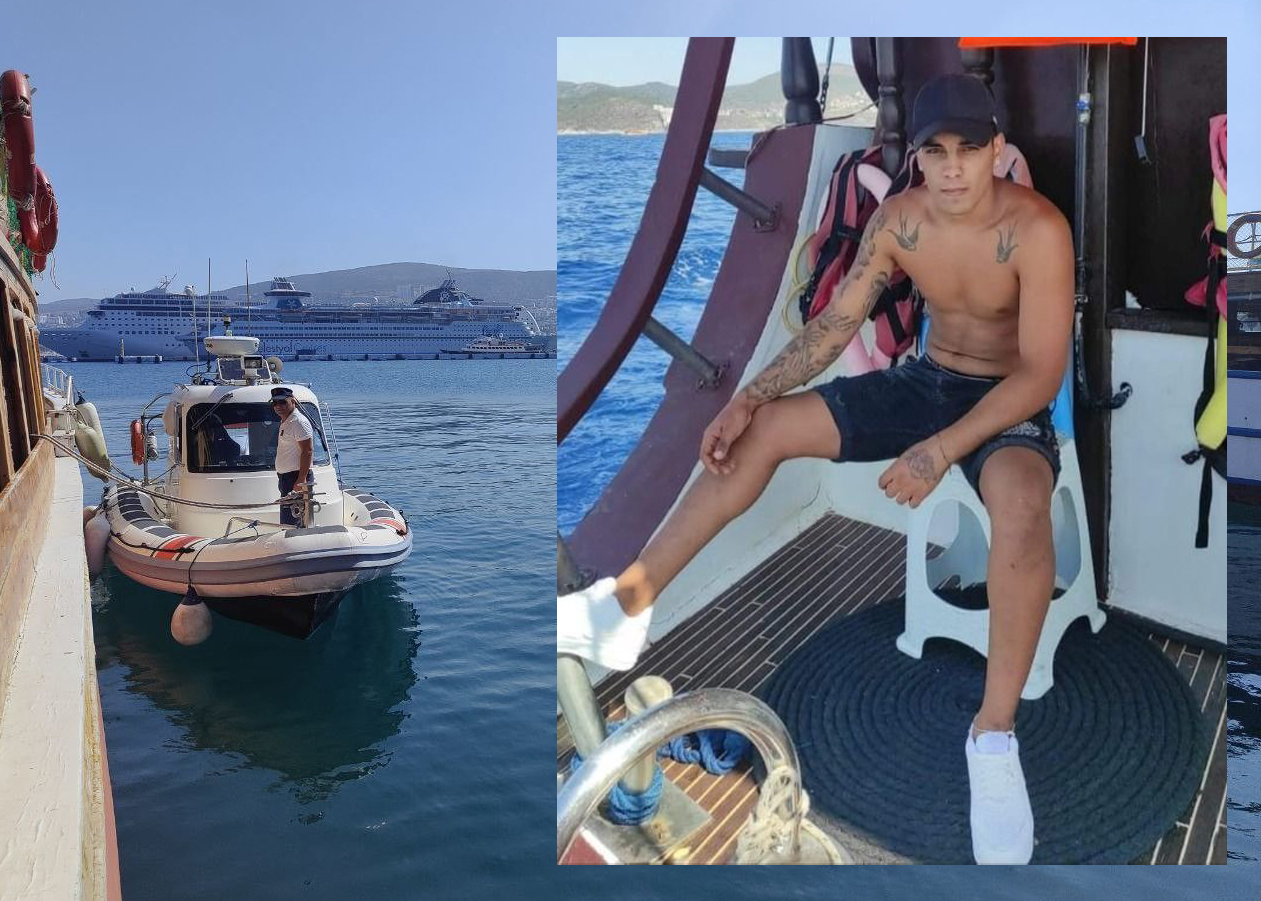 Gezi teknesinde dehşet!