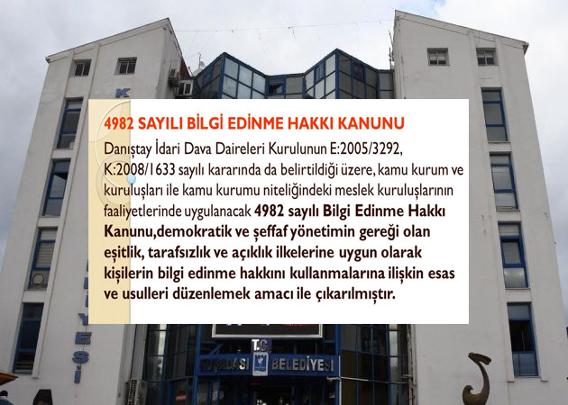 Yolsuzlukları gizlemek amacıyla  kanunlar ayaklar altına alındı!