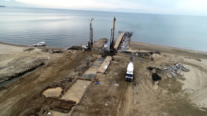 Efes’in deniz hasreti sona eriyor