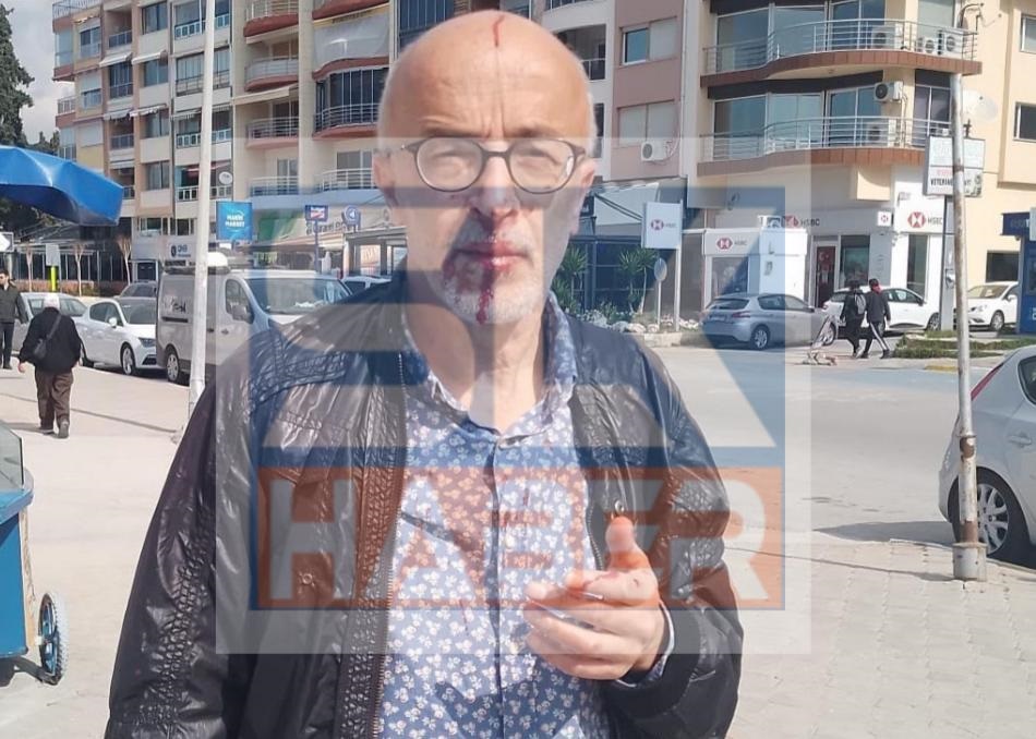 Başkan yardımcısı sokak  ortasında adam dövdü!