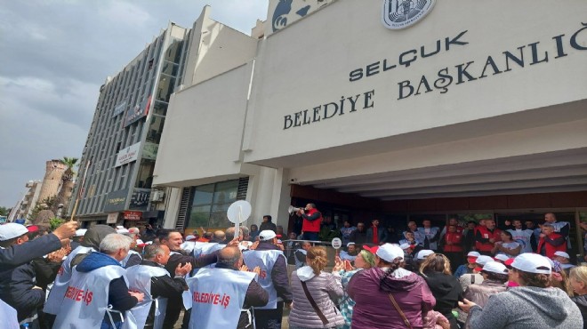 Selçuk’ta belediyeye isyan!