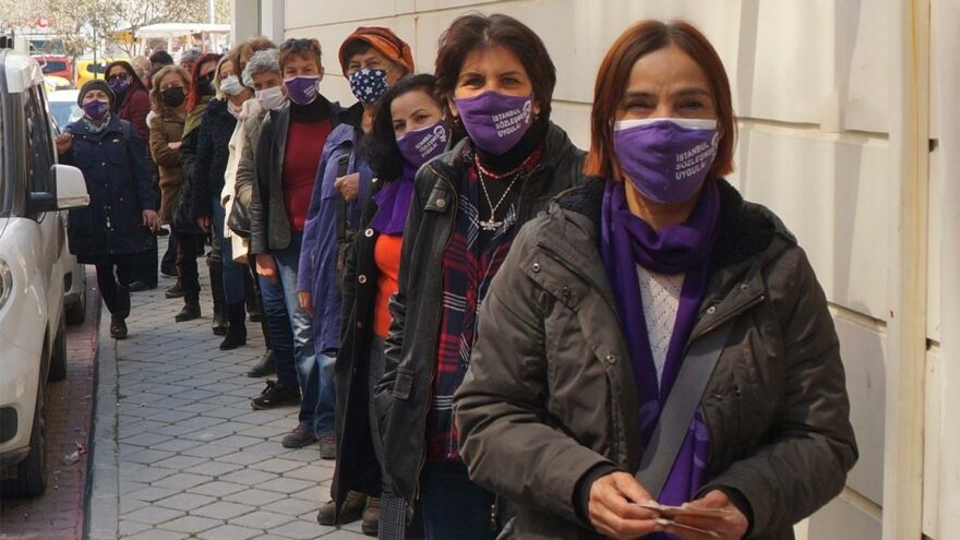 Kadınlar İstanbul Sözleşmesi’nin peşinde