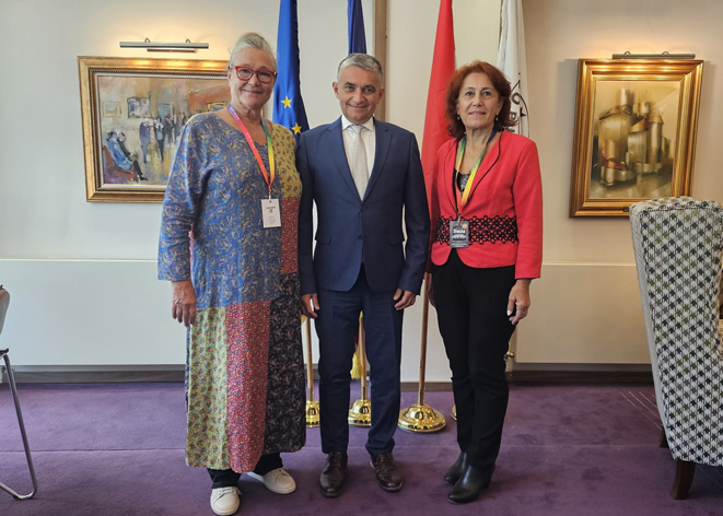 Kuşadalı kadınların dayanışması Romanya’da model oldu