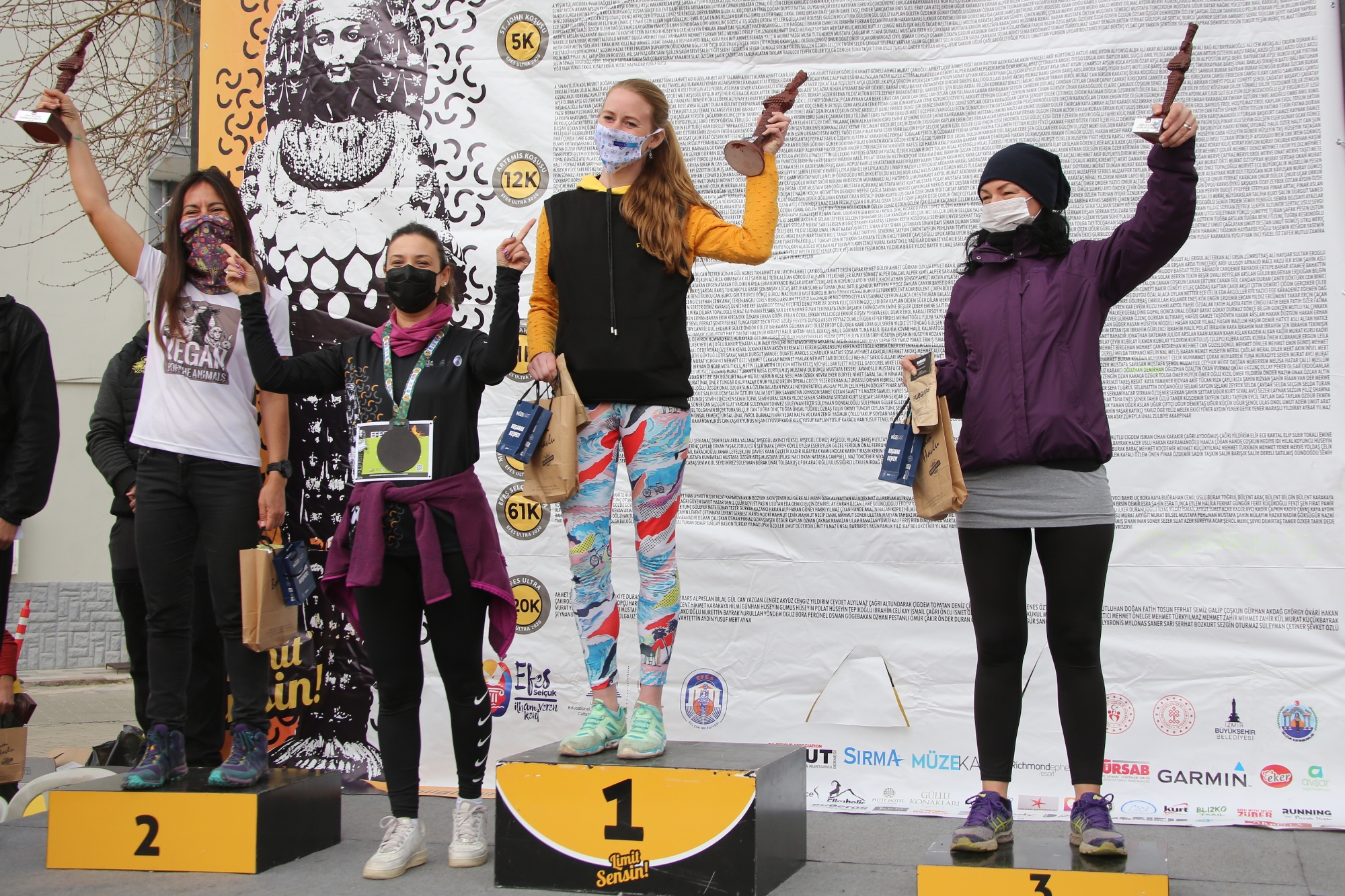 Efes Ultra Maratonu 2 bin sporcuya ev sahipliği yaptı