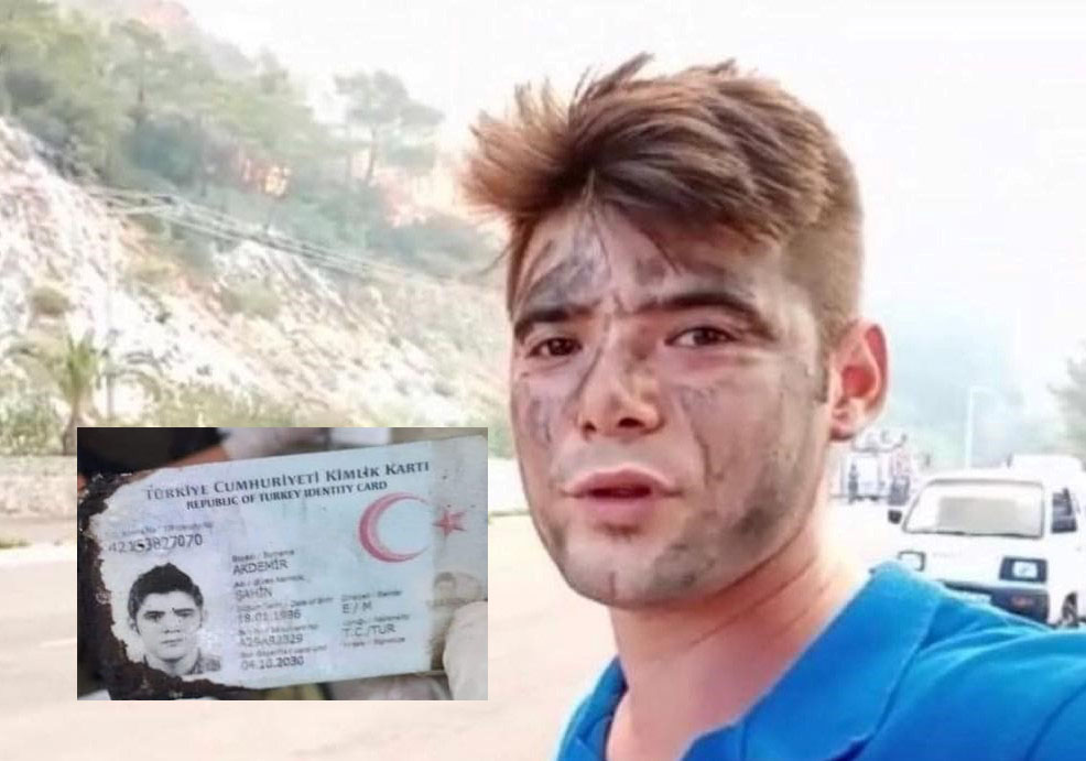 Marmaris yangını,  25 yaşındaki  gönüllü Şahin’i hayattan kopardı