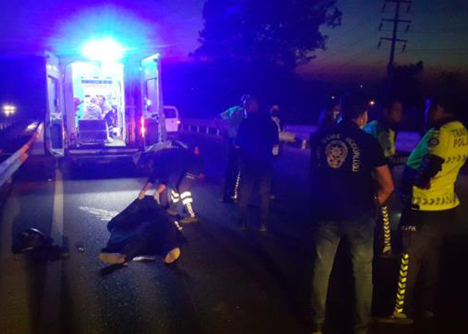 Motosiklet üzerindeki bir anlık hata 27 yaşındaki Barış’ın sonu oldu