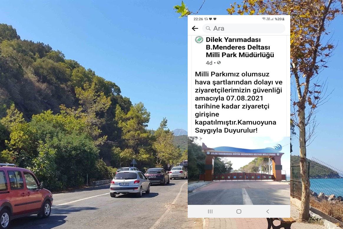 Ormanlık alanlara giriş yasağı geldi