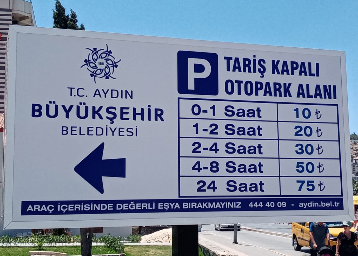 ‘Veto’lu otoparka kazık tarife!
