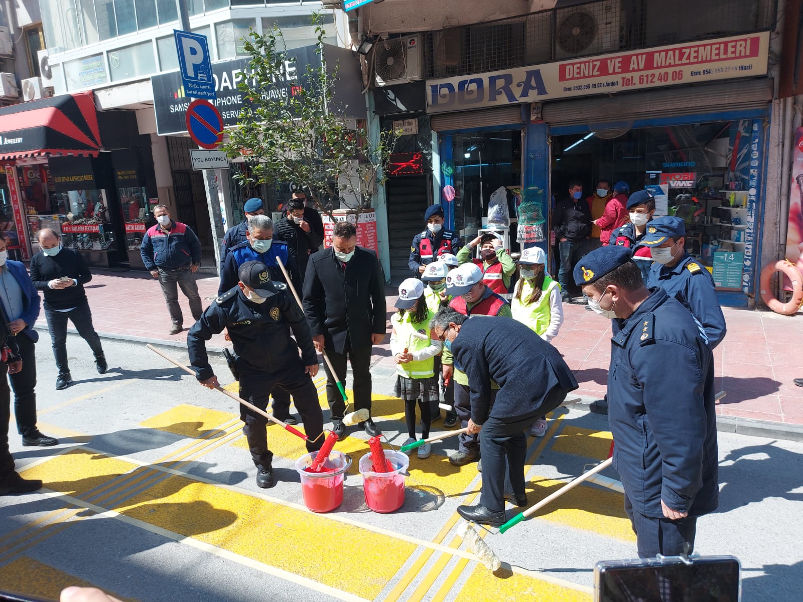Kırmızı çizgiler çekildi öncelik yayaların oldu