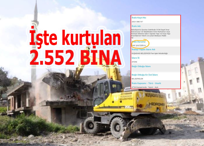 Yüzyılın yıkımı, bir iptalle yüzyılın  kurtarma operasyonuna dönüştü!