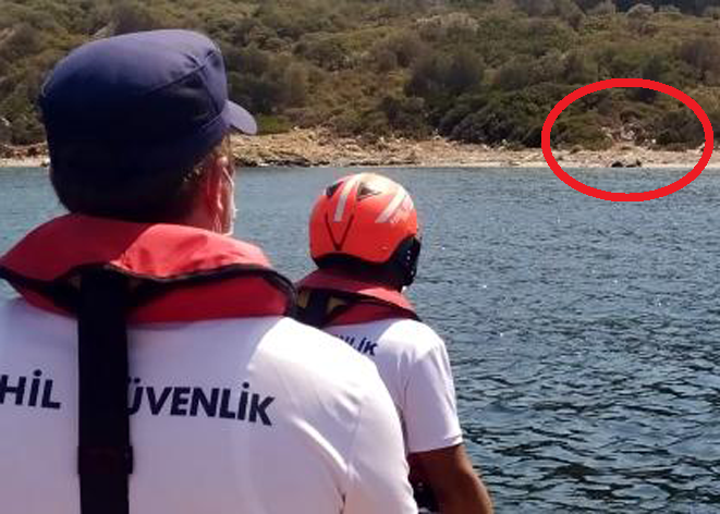 Kuşadası sularında insanlık ayıbı!